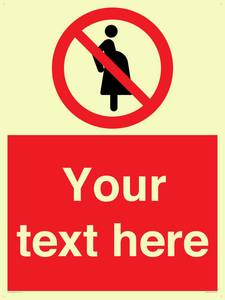 Custom prohibition not for pregnant women